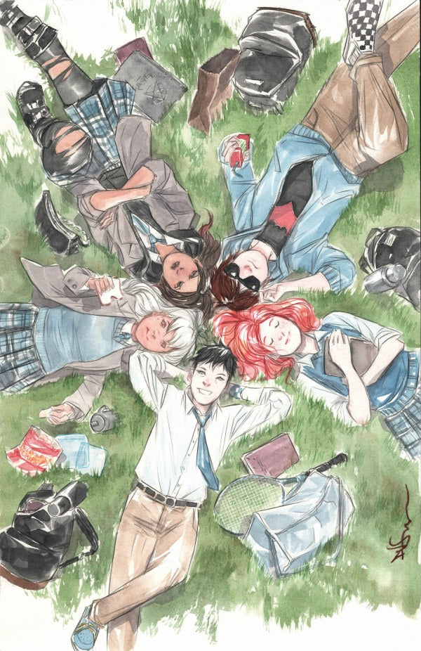 GOTHAM ACADEMY: FIRST YEAR #1 CVR B DUSTIN NGUYEN VAR