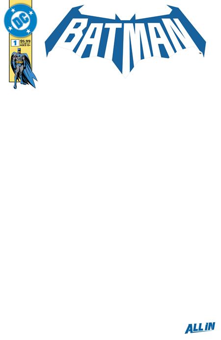 [PRESALE] Batman #1 Cover K Blank Variant