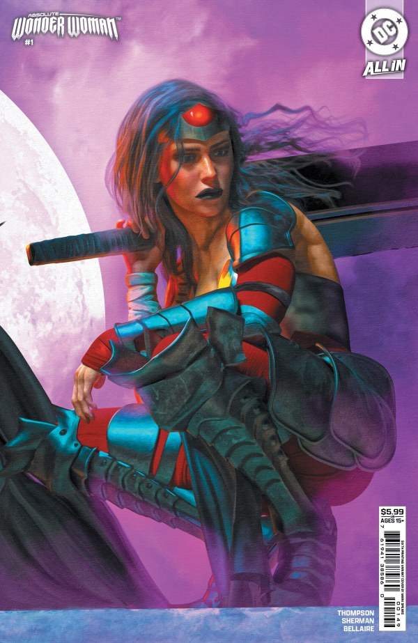 Absolute Wonder Woman #1 6th Printing Mark Spears Connecting