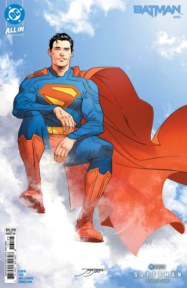 Batman #161 Cover J Jorge Jiménez Superman Movie Variant
