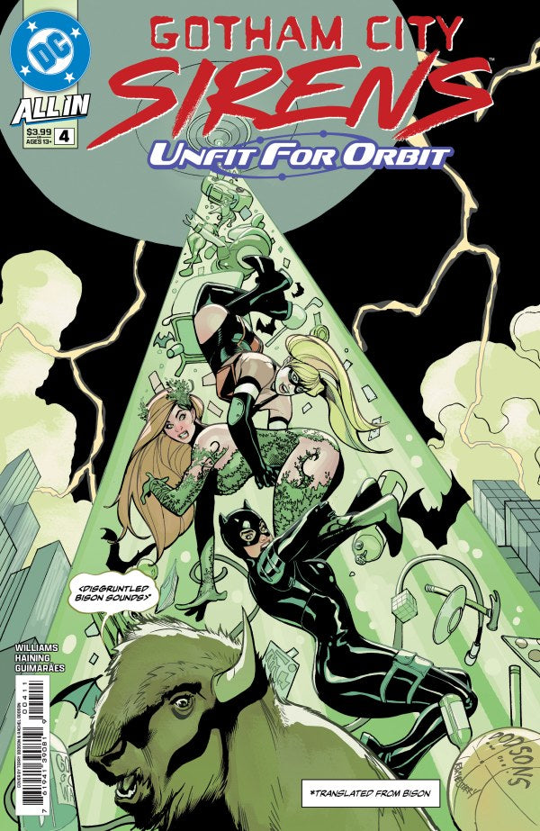 Gotham City Sirens: Unfit for Orbit #4 Cover A Terry Dodson