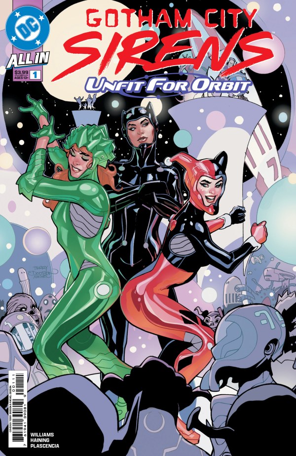 Gotham City Sirens: Unfit for Orbit #1 (of 5) Cover A Terry Dodson