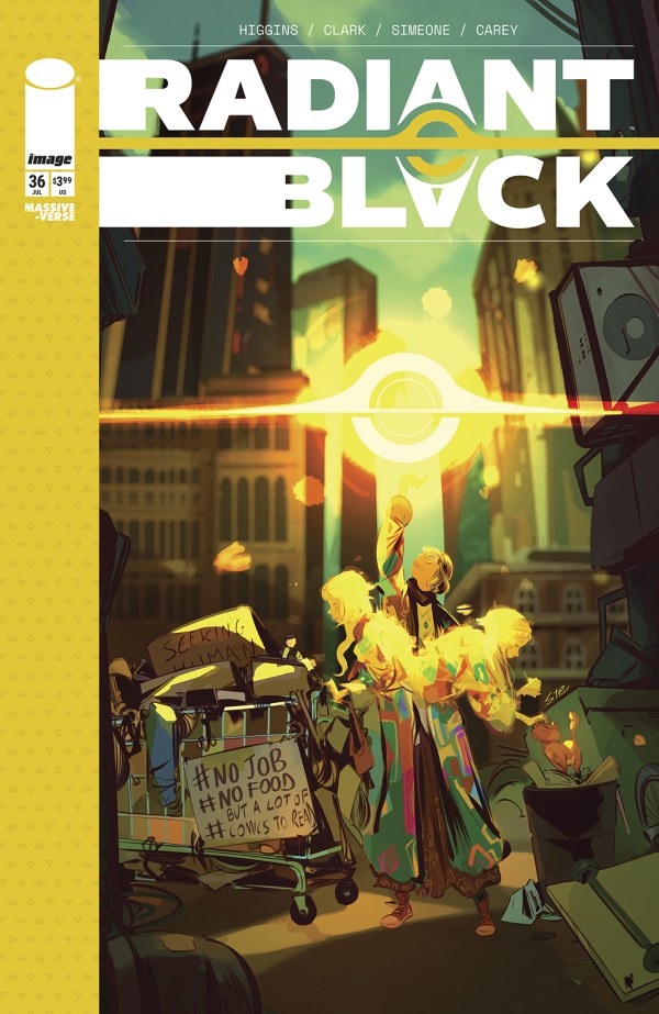 Radiant Black #36 Cover A Stefano Simeone