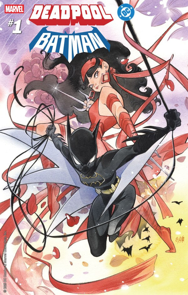 [PRESALE] Marvel / DC: Deadpool / Batman #1 Peach Momoko Variant