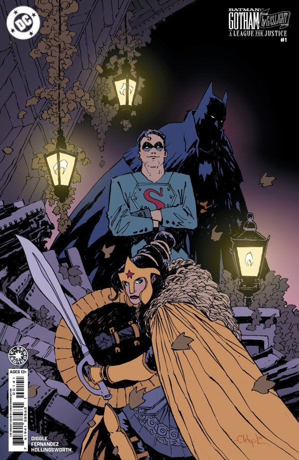 [PRESALE] Batman: Gotham by Gaslight – A League for Justice #1 Cover D 1:25 Christopher Mitten Variant