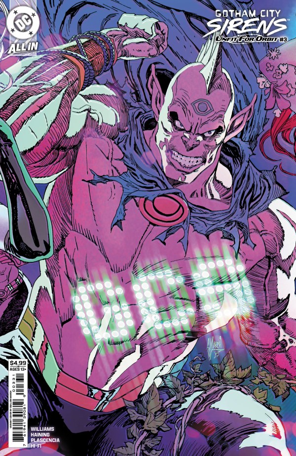 Gotham City Sirens: Unfit for Orbit #3 Cover C Guillem March Connecting Variant