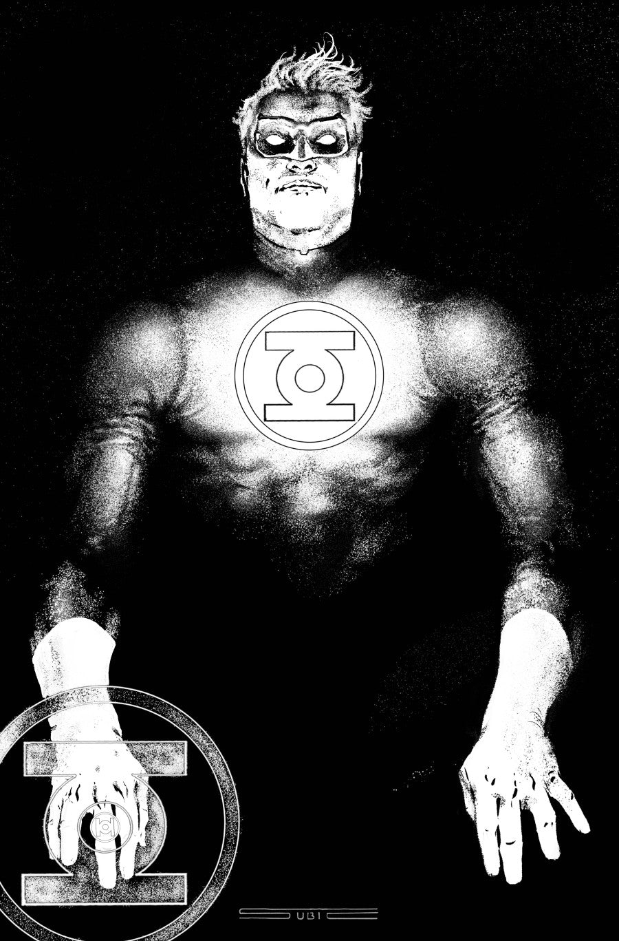 Green Lantern #25 Cover F Stevan Subić Glow-In-The-Dark Foil Variant
