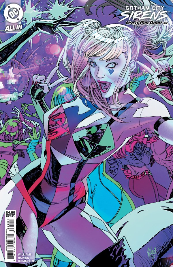 Gotham City Sirens: Unfit for Orbit #2 (of 5) Cover C Guillem March Connecting Variant