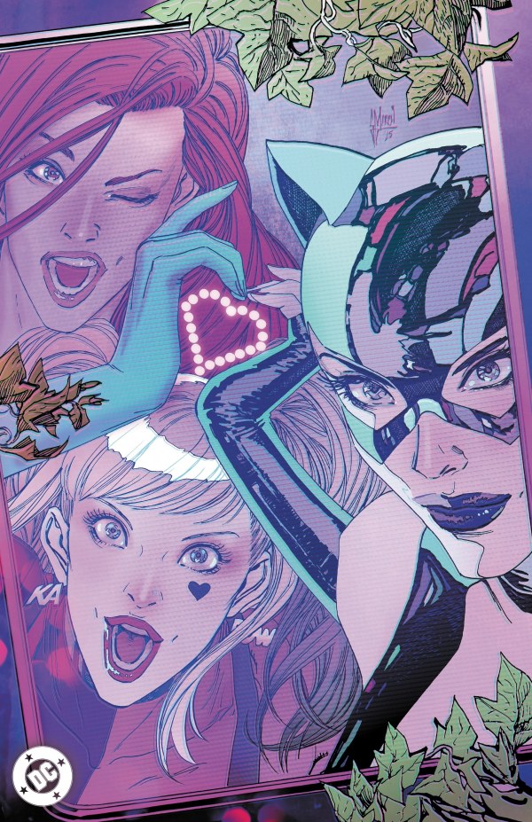 Gotham City Sirens: Unfit for Orbit #5 Cover D Guillem March Kalanorian Connecting Foil Variant
