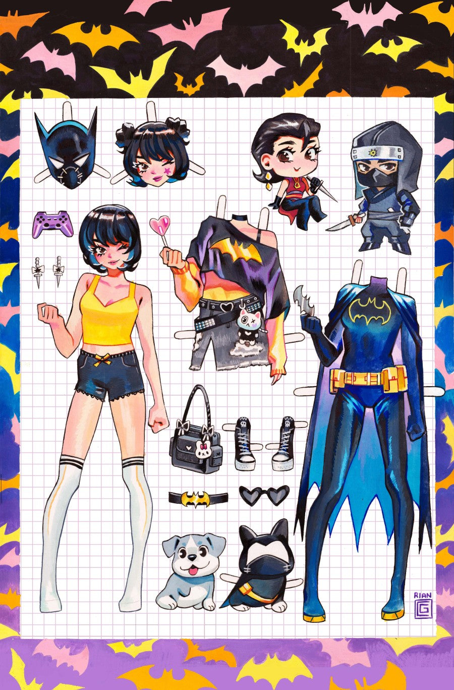 BATGIRL #12 CVR B RIAN GONZALES VAR