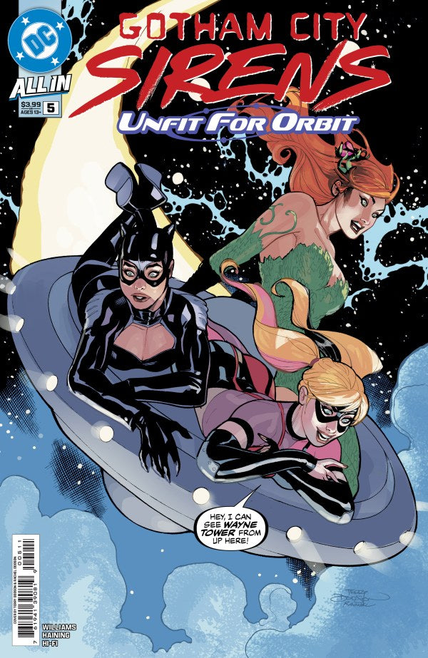 Gotham City Sirens: Unfit for Orbit #5 Cover A Terry Dodson