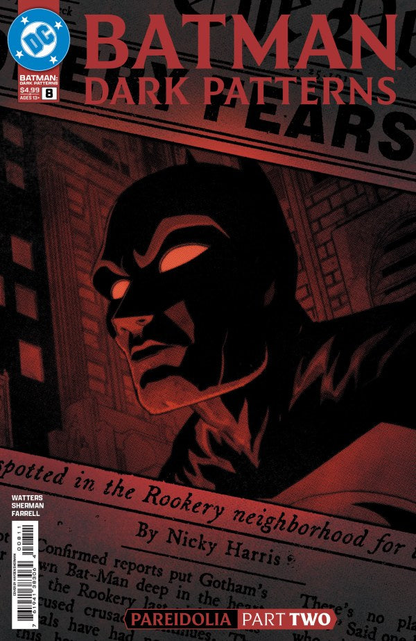Batman: Dark Patterns #8 Cover A Hayden Sherman