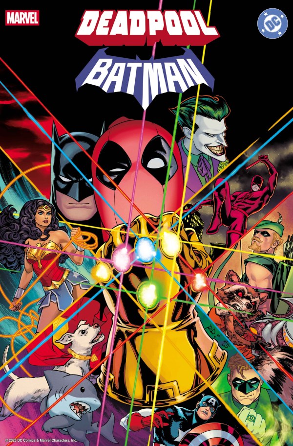 [PRESALE] Marvel / DC: Deadpool / Batman #1 Russell Dauterman Homage Variant
