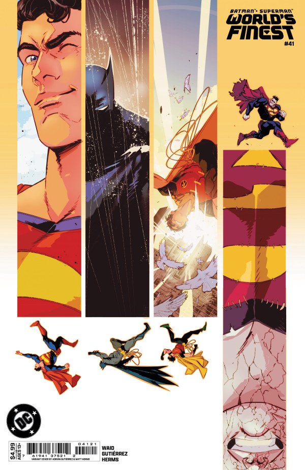 Batman / Superman: World's Finest #41 Cover C Adrián Gutiérrez Variant