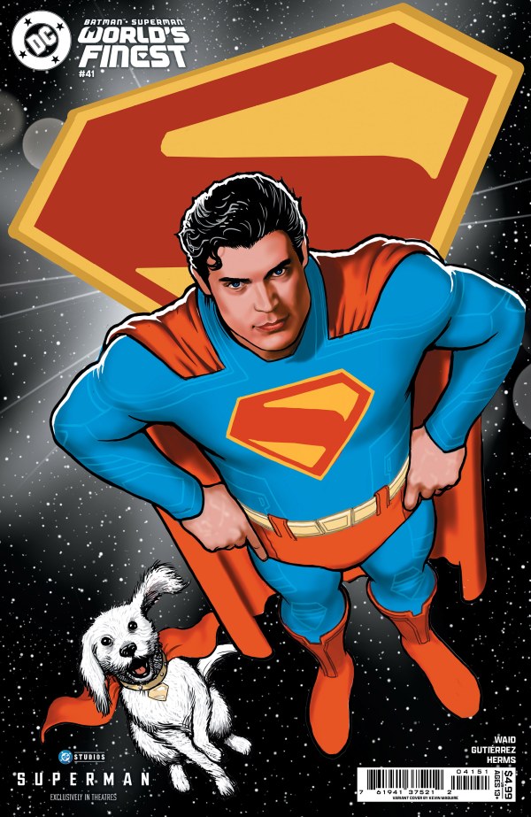 Batman / Superman: World's Finest #41 Cover D Kevin Maguire Superman Movie Variant
