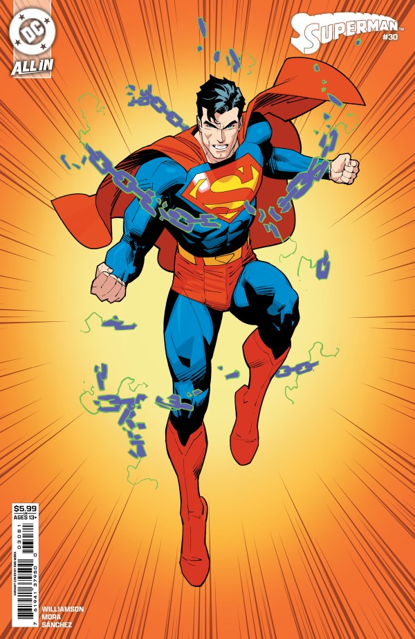 SUPERMAN #30 CVR H DAN MORA CORNER BOX VAR