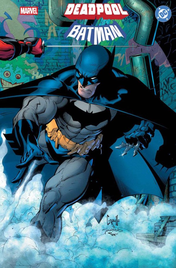 [PRESALE] Marvel / DC: Deadpool / Batman #1 Greg Capullo Wraparound Variant