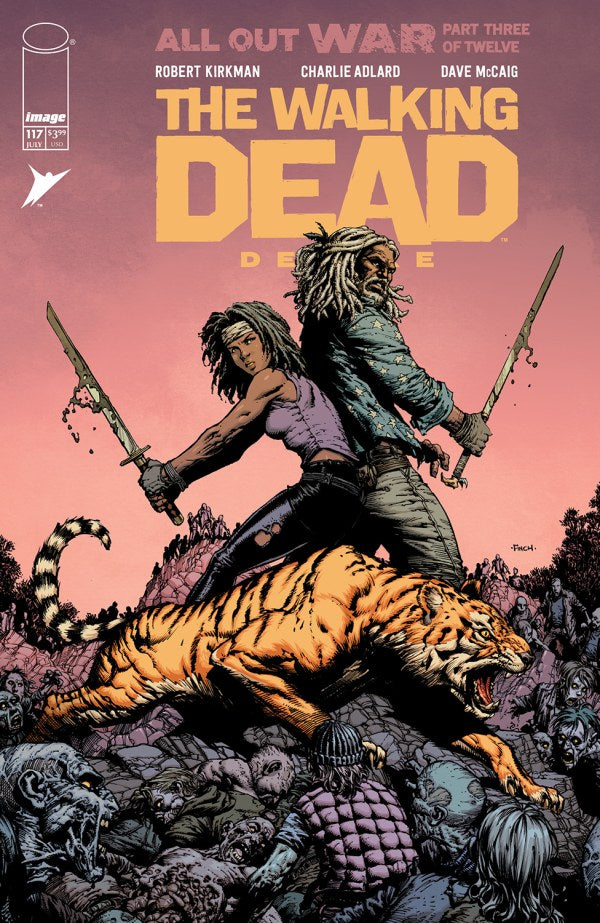 The Walking Dead Deluxe #117 Cover A David Finch