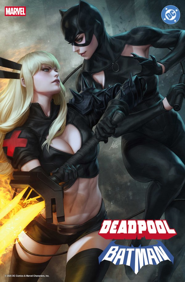 [PRESALE] Marvel / DC: Deadpool / Batman #1 Stanley 'Artgerm' Lau Variant