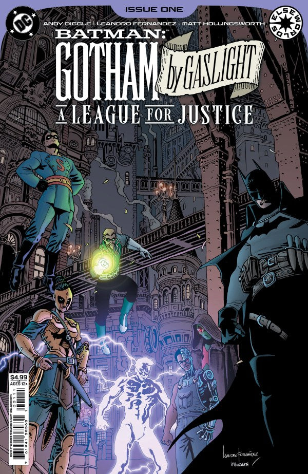 [PRESALE] Batman: Gotham by Gaslight – A League for Justice #1 Cover A Leandro Fernández