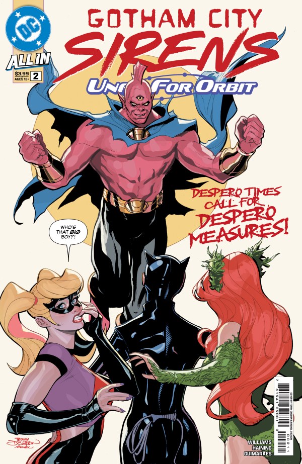 Gotham City Sirens: Unfit for Orbit #2 (of 5) Cover A Terry Dodson