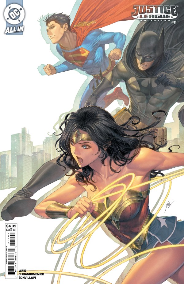 JUSTICE LEAGUE UNLIMITED #11 CVR D HOMARE VAR