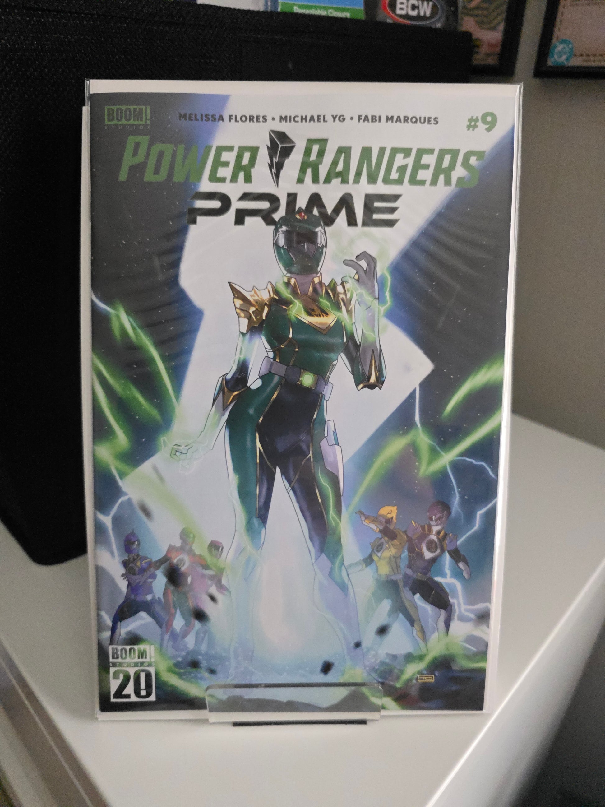 Power Rangers Prime #9 A Main (Dressed, Clarke)